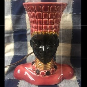 gorgeous ‘African Queen’ lamp